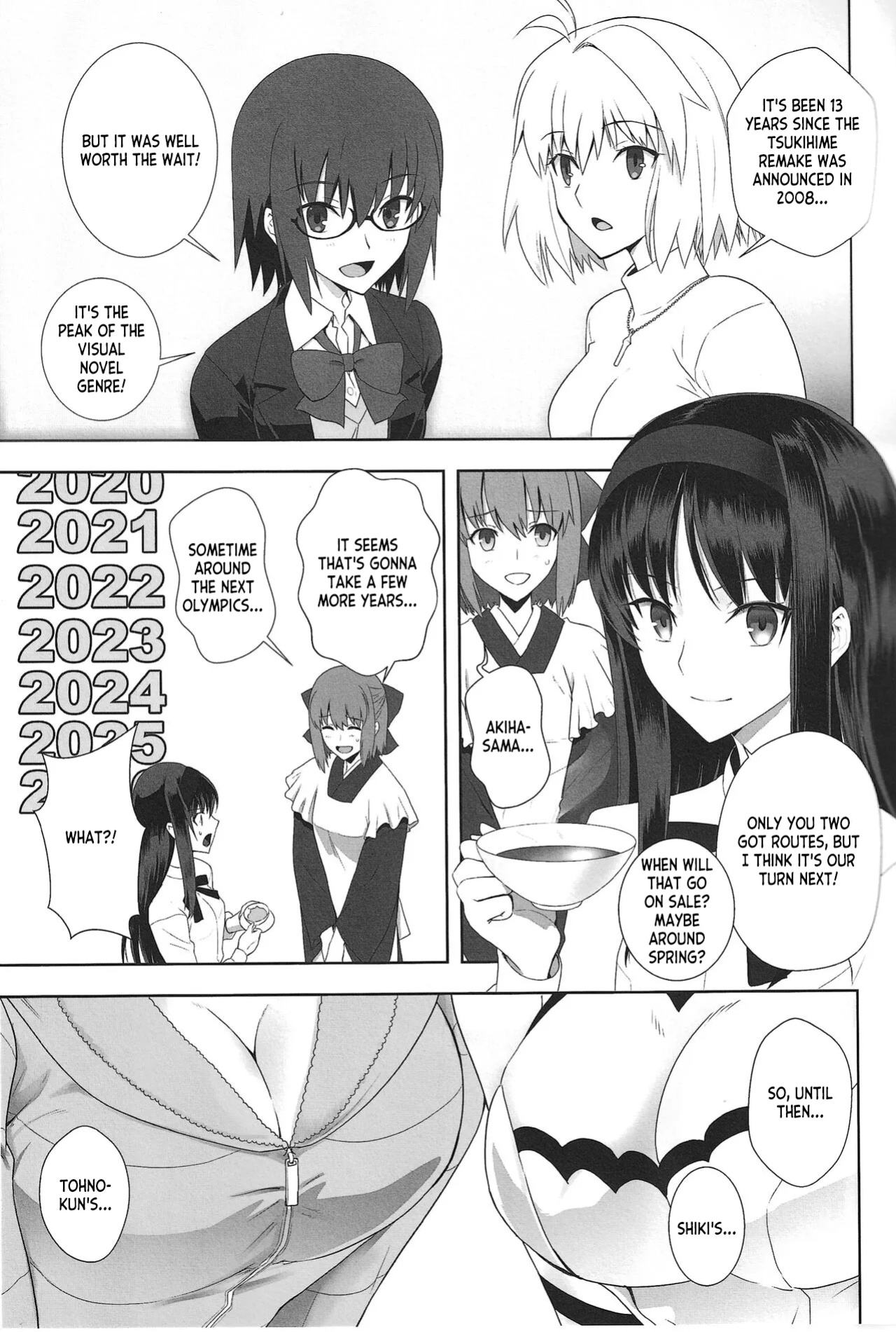(C99) [CRAZY CLOVER CLUB (Shirotsumekusa)] GLASS MOON (Tsukihime) [ianuela]