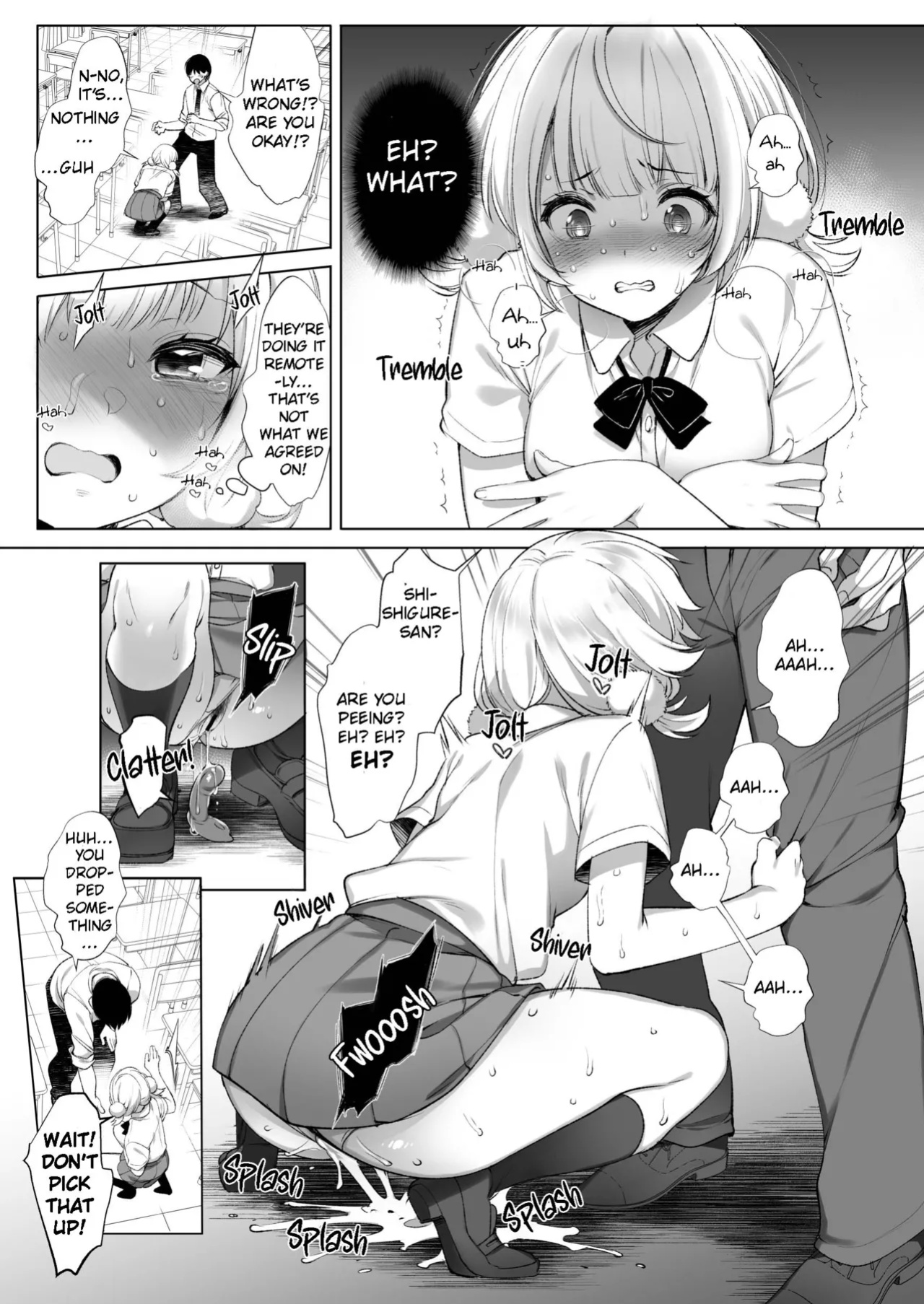 [French letter (Fujisaki Hikari)] Idol Haishinsha Shigure Ui Naisho no Douga Haishin 2 (Shigure Ui) [ShizuruTL]