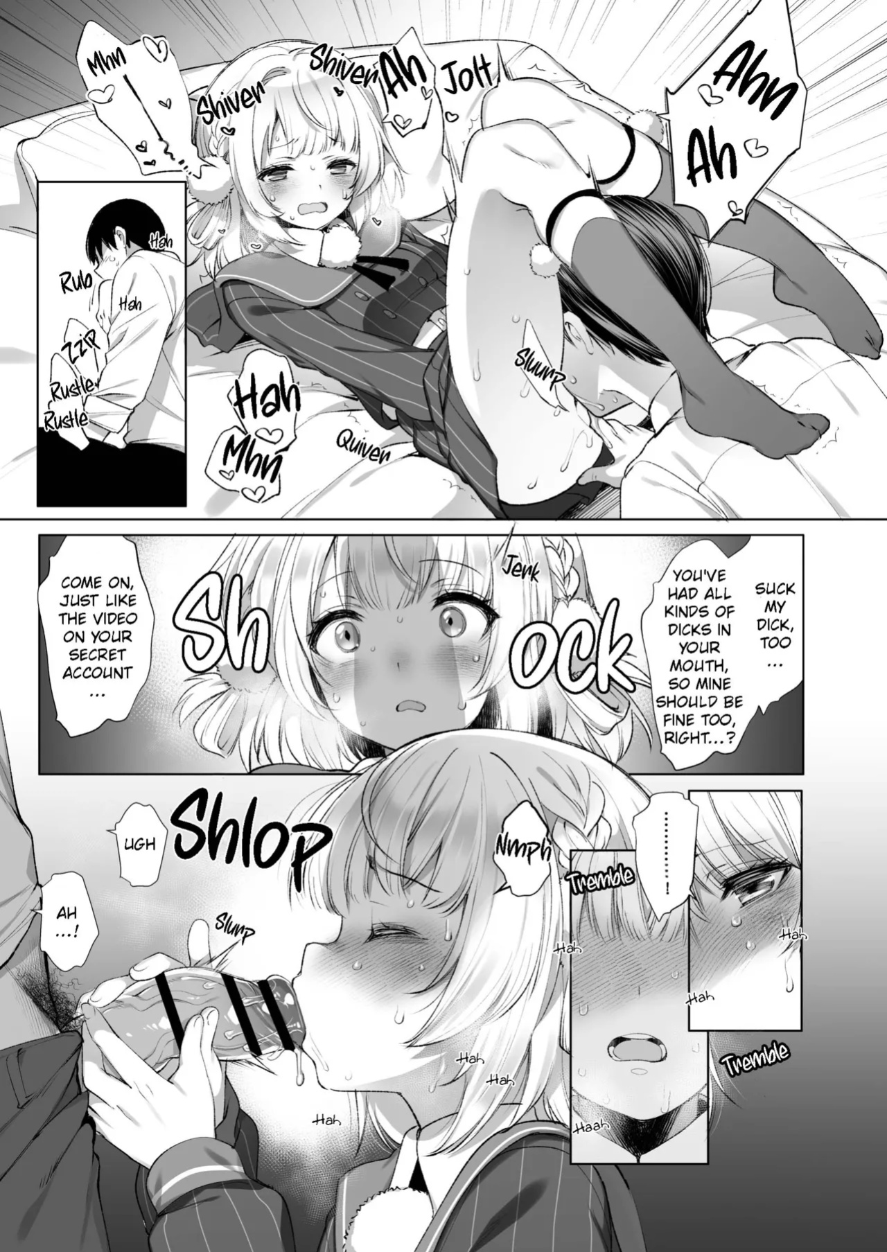 [French letter (Fujisaki Hikari)] Idol Haishinsha Shigure Ui Naisho no Douga Haishin 2 (Shigure Ui) [ShizuruTL]