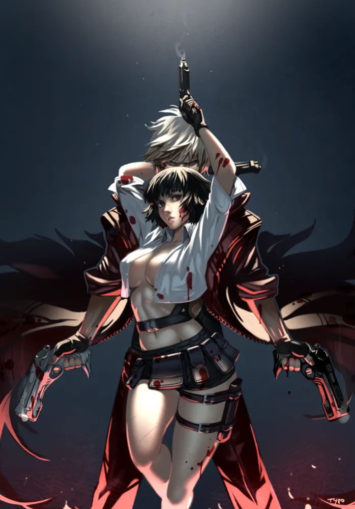 [Optional Typo] Lady x Dante [Devil May Cry]
