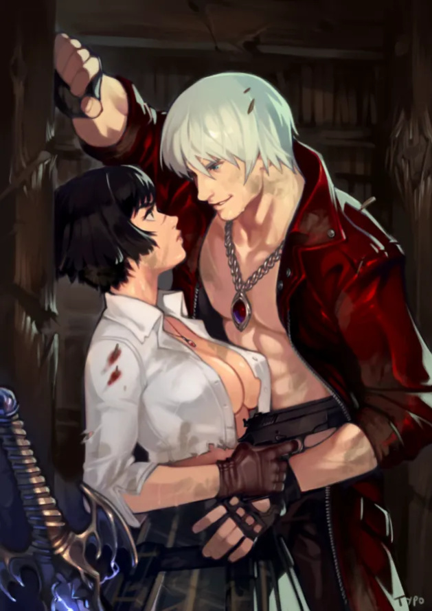 [Optional Typo] Lady x Dante [Devil May Cry]