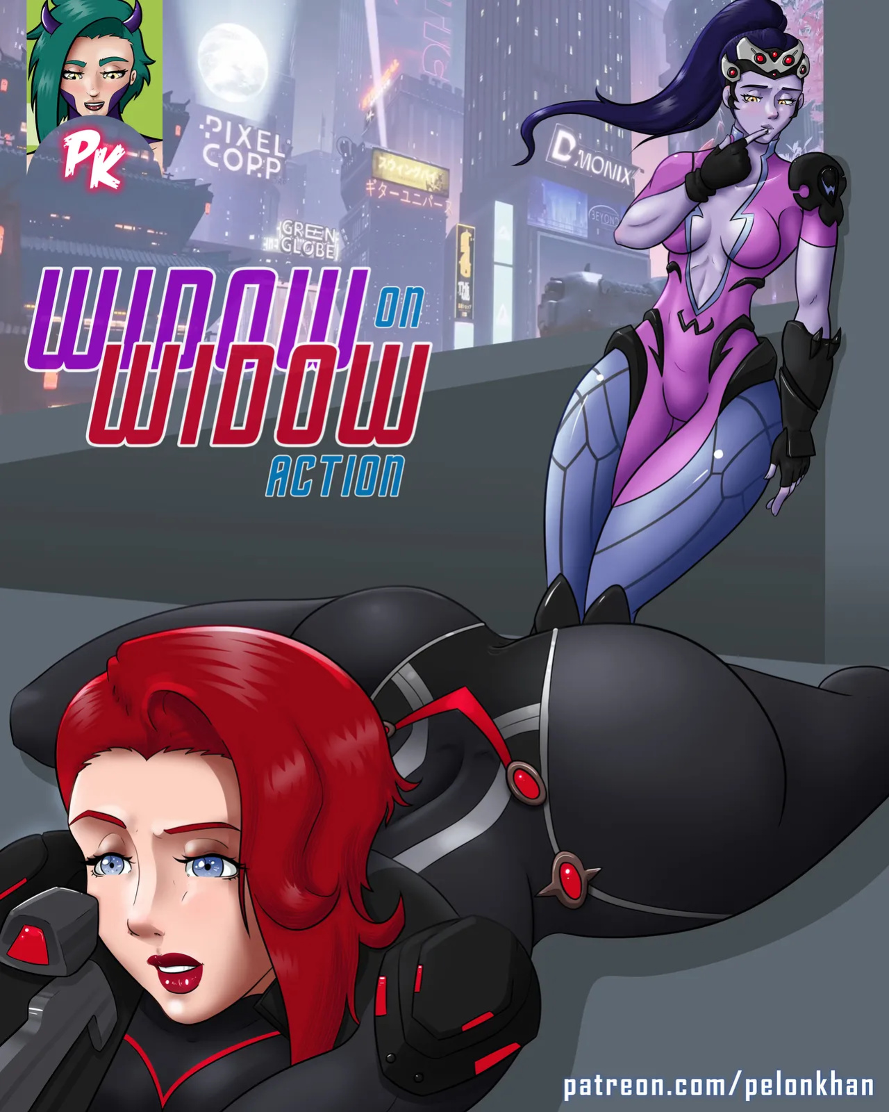 Widow on Widow action. (PelonKhan)