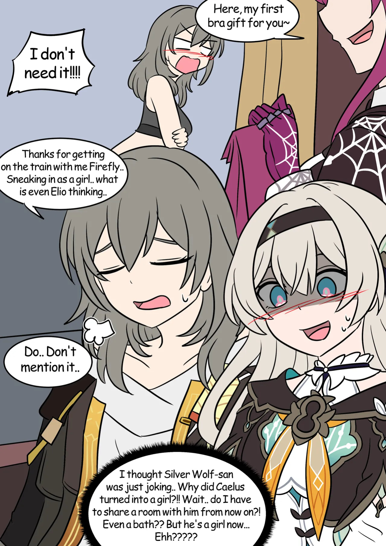[Vel] HSR TSF: Reborn as girl