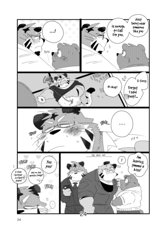 The old kansai accent man and his twin brother sweet lovey dovey threesome book