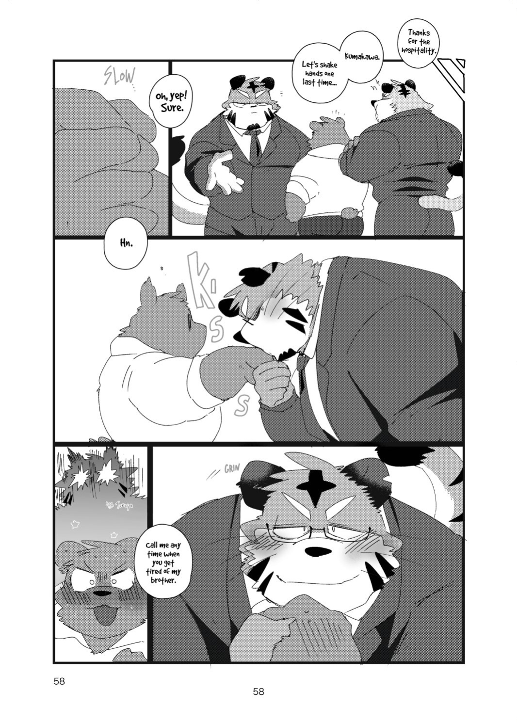 The old kansai accent man and his twin brother sweet lovey dovey threesome book