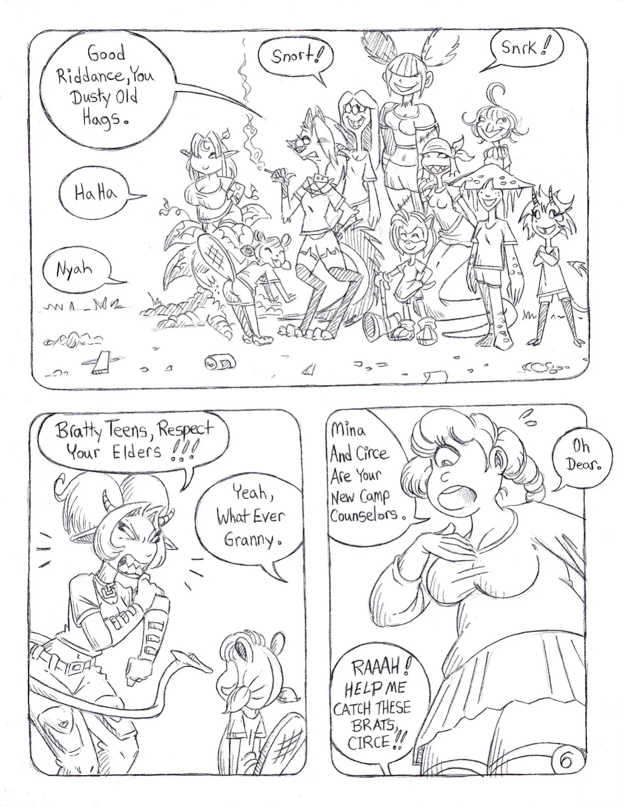 [Circe] Monster Camp