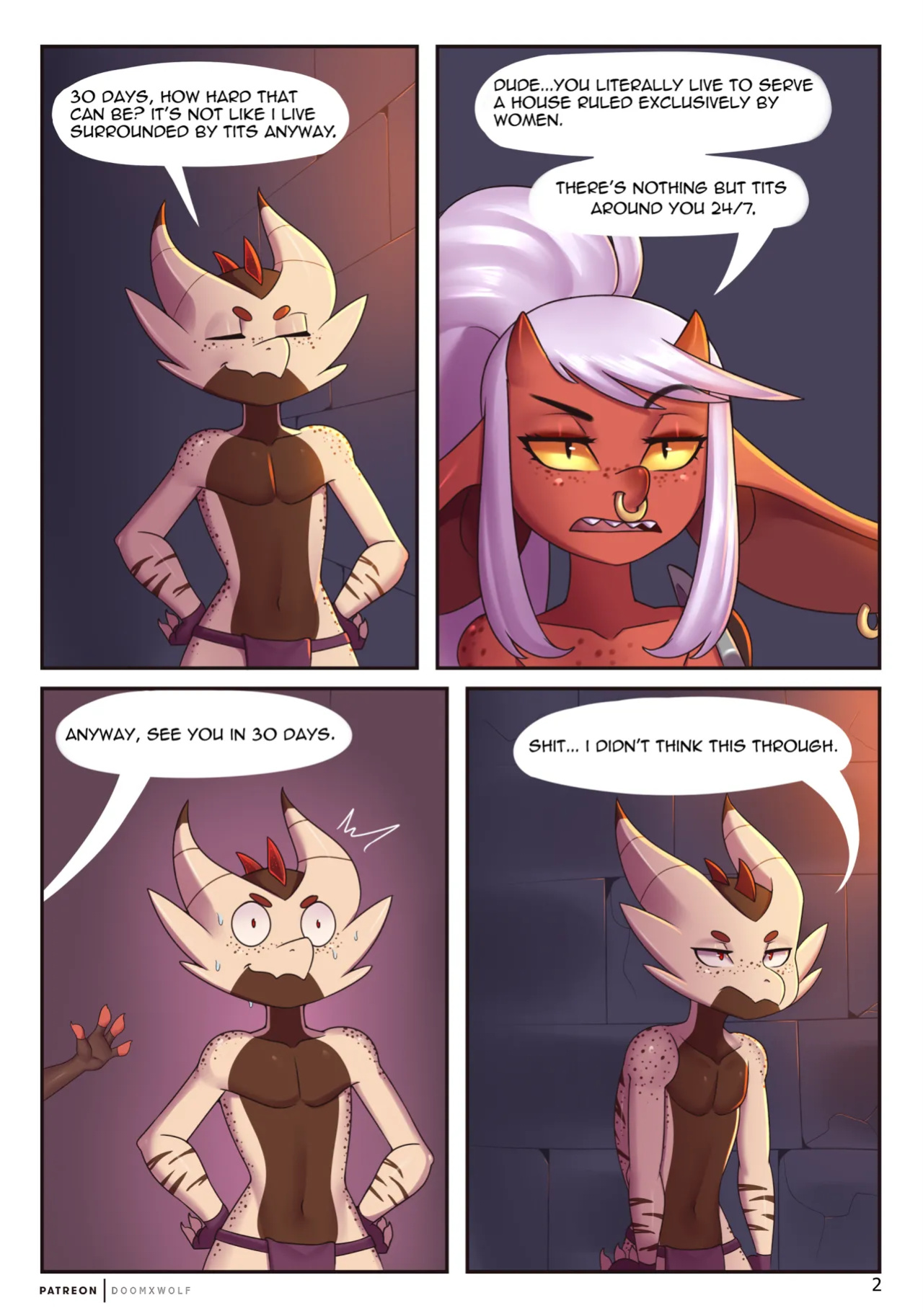 [DoomtheWolf (DooMXWolf)] No Nut Kobold