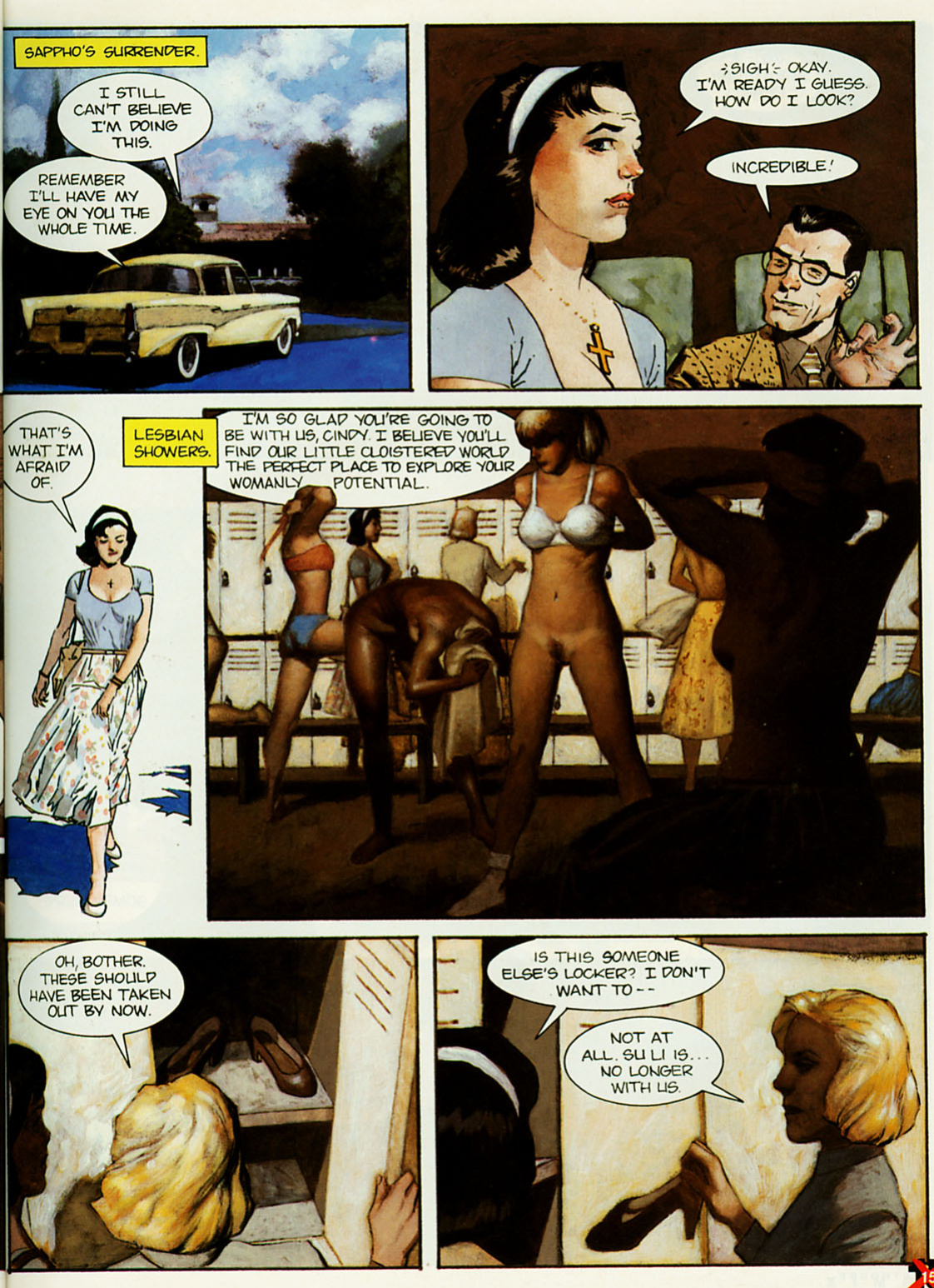 Terror In the Lesbian Nudist Colony