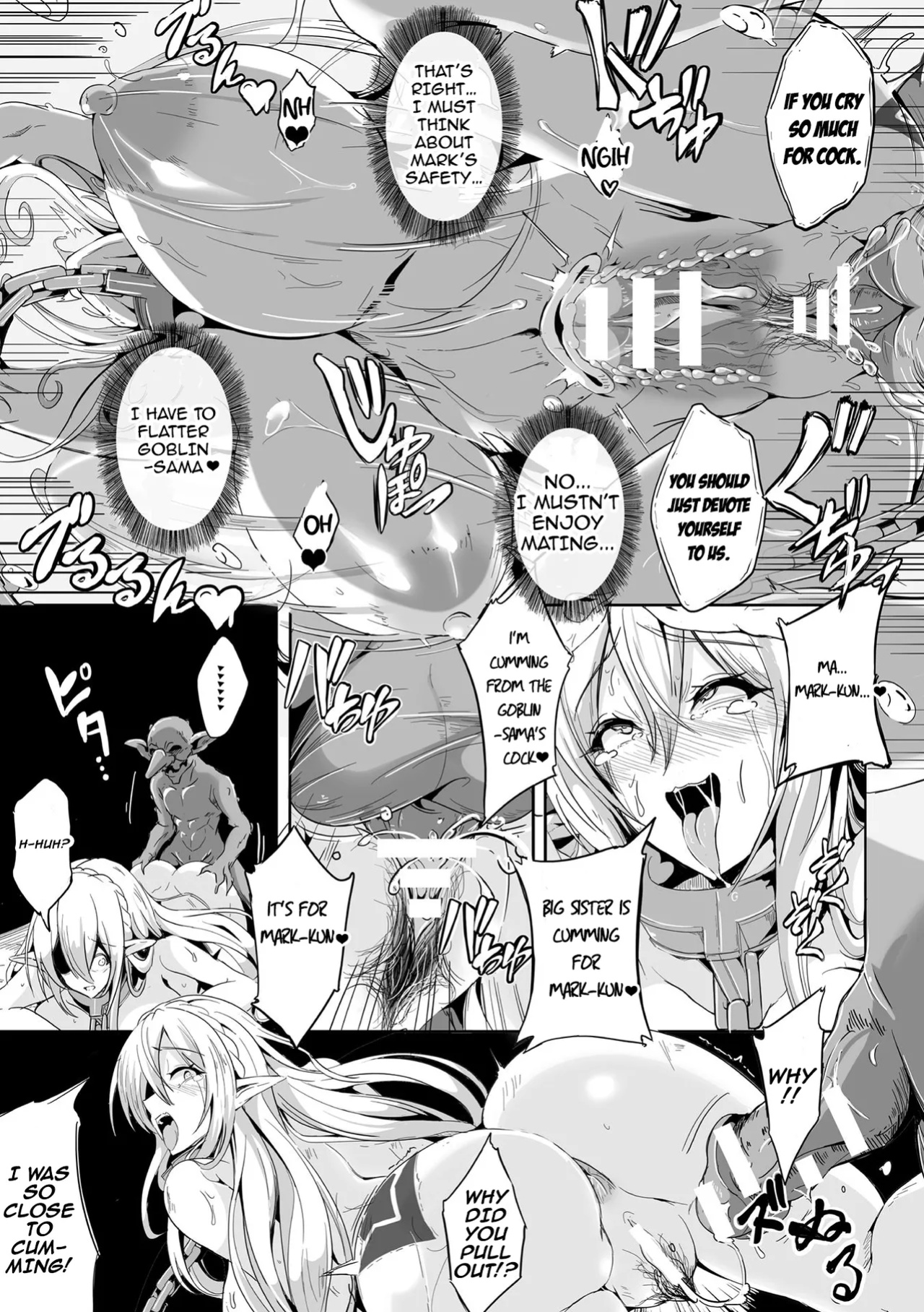 [KaKakaka] Female Elves of the Goblin Country Ch. 2 | Kooni no Kuni no Mesu Elf Ch. 2 (Kukkoro Heroines Vol. 28) [Aishi21]