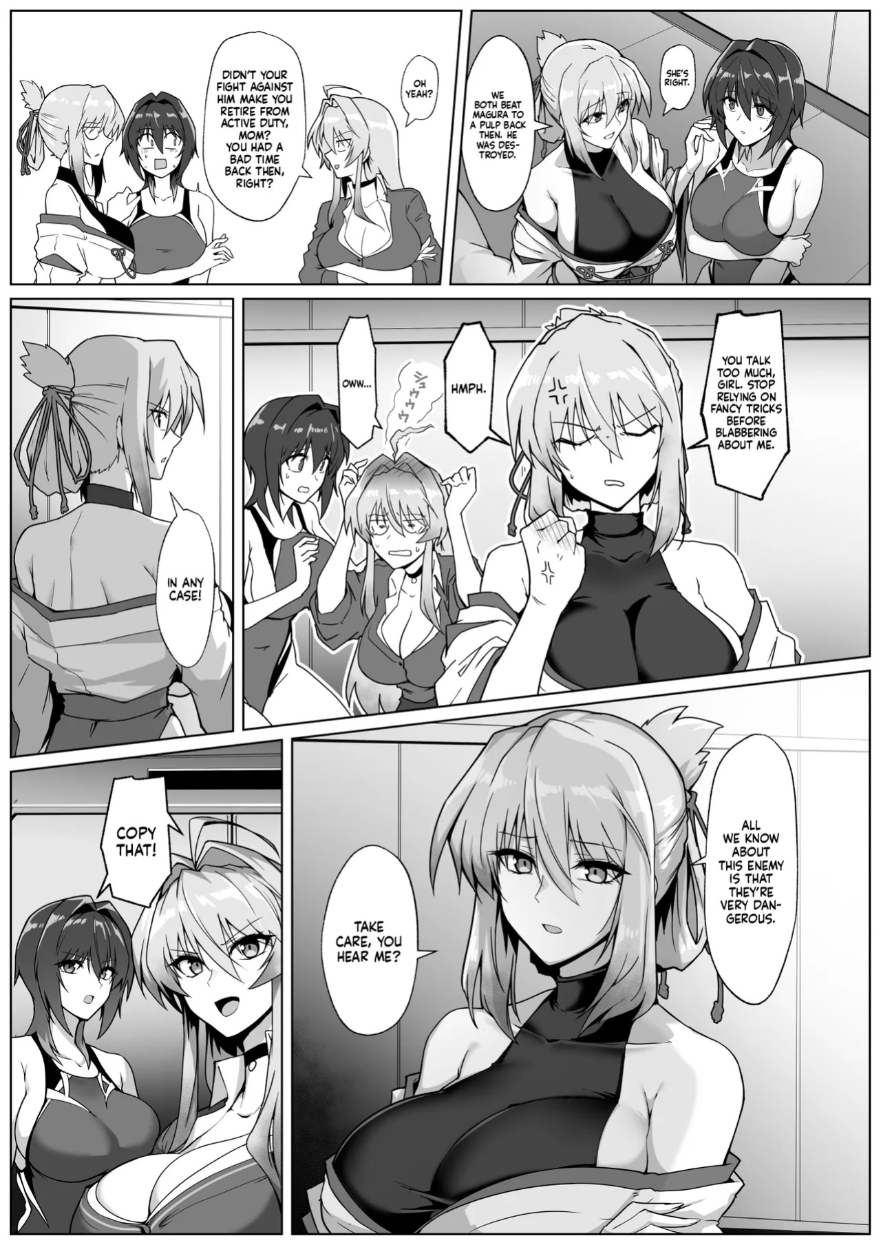 [Hokkebain! (Halcon)] Hama no Miko Ingoku ni Otsu | Exorcist Maidens: The Fall to Lustful Hell [Shiromaru]