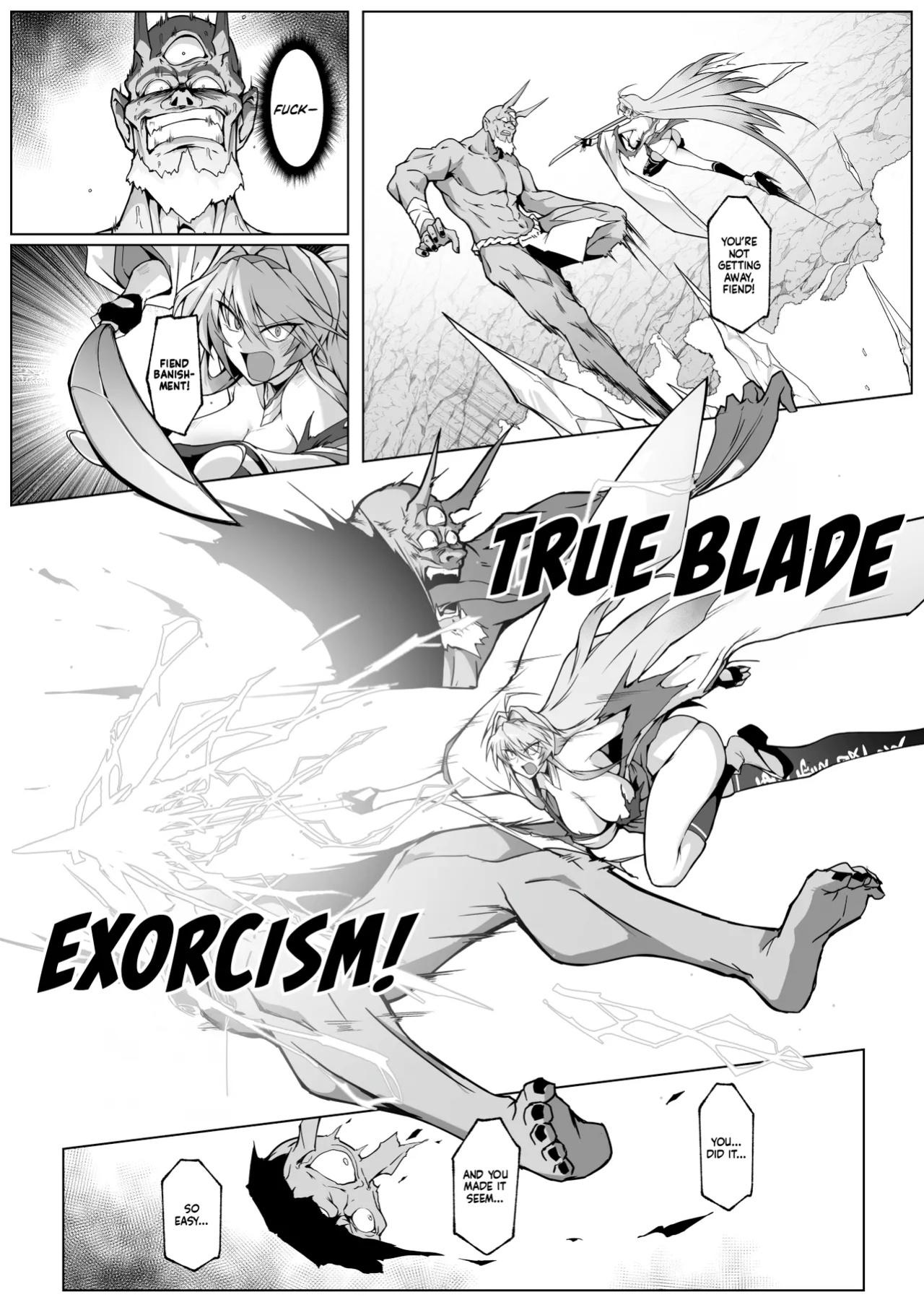 [Hokkebain! (Halcon)] Hama no Miko Ingoku ni Otsu | Exorcist Maidens: The Fall to Lustful Hell [Shiromaru]
