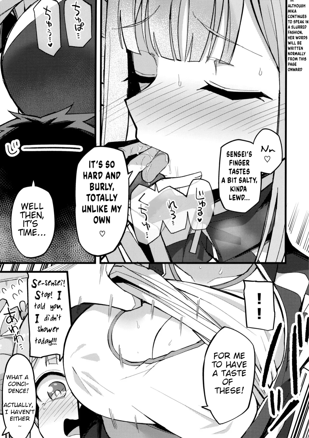(C102) [Miracleburn (Himiya Zyo-zu)] Mika, Keep it Down (Blue Archive)