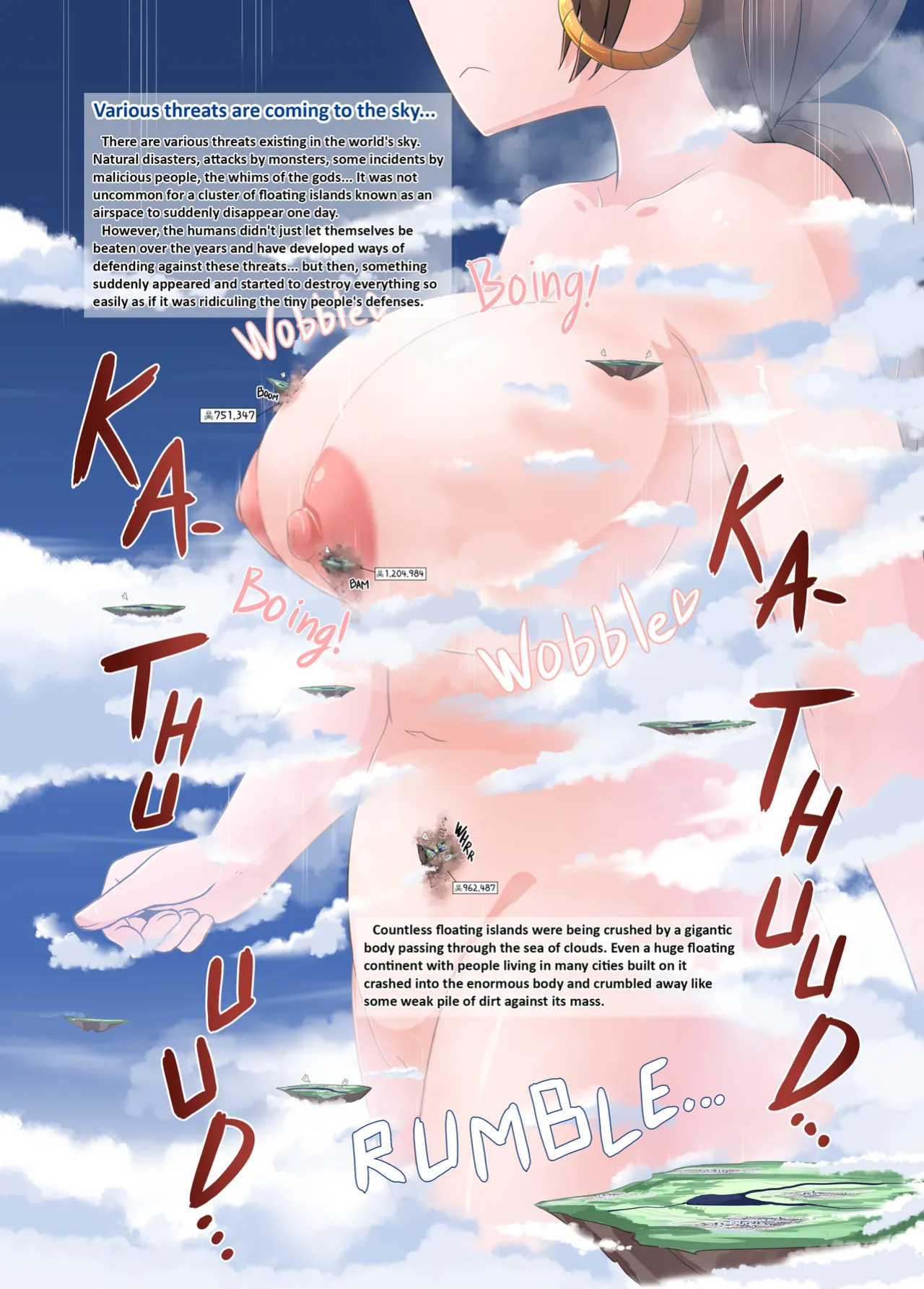 [Ochikonium (Terada Ochiko)] Oomori!! Chou Kyodai Harvin Zoku (Granblue Fantasy)