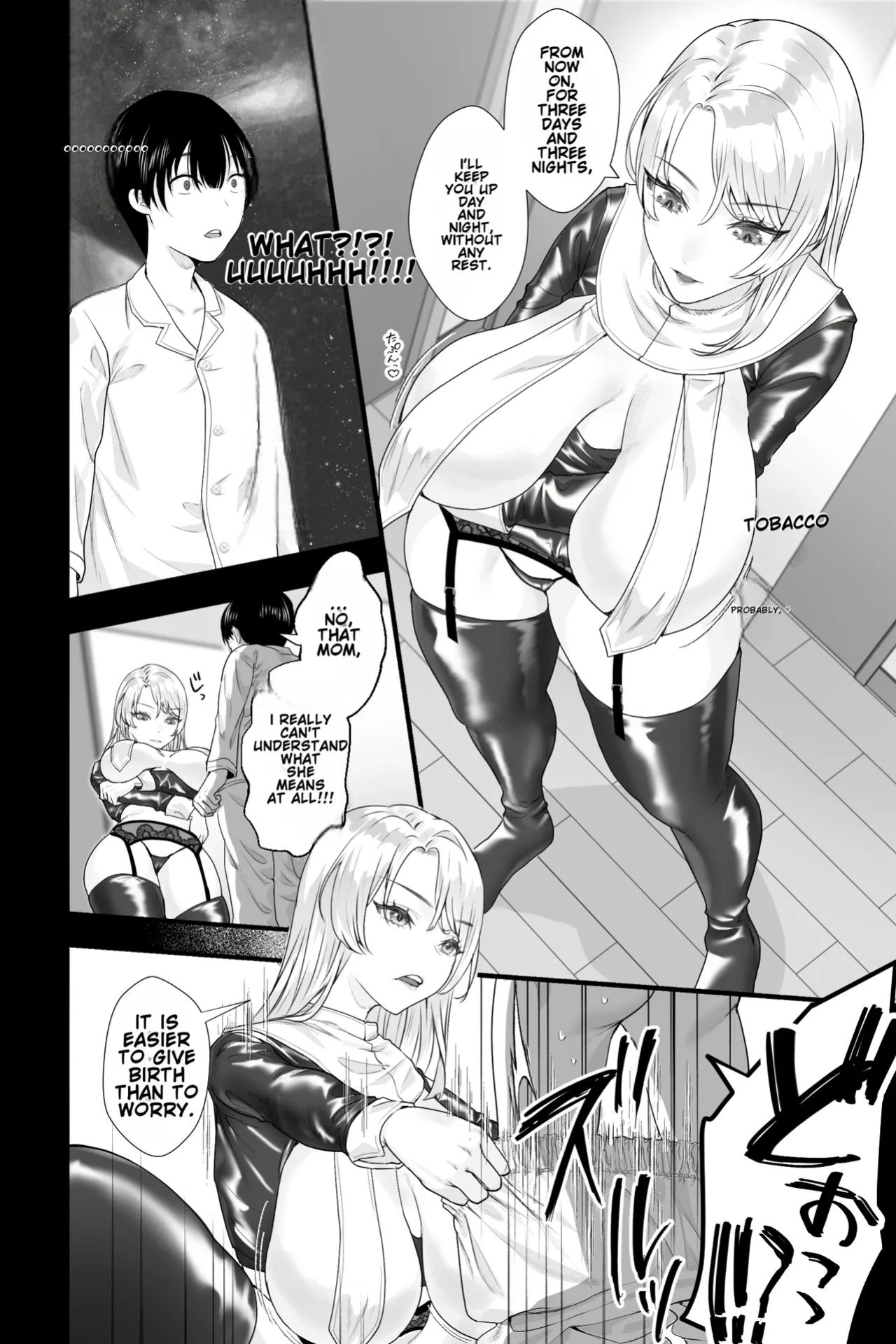 [Ginshio Honpo (Ginen)] Gaikoku no Haha ~Ginpatsu Bakunyū no Haha ni Shibo Sei Fudeoroshi Sa Reru Mikkakan~