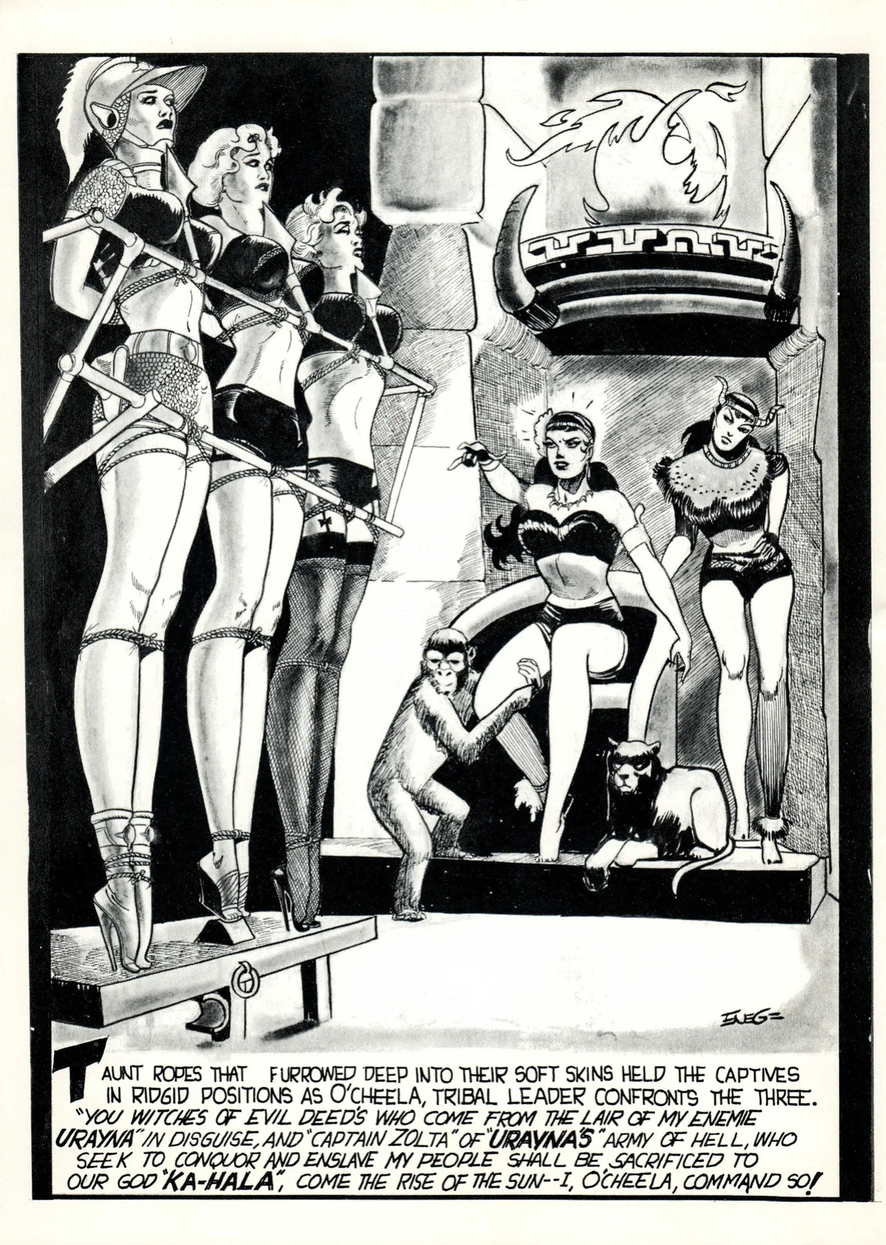 [Eneg] Brutal Punishment for Captive Girls