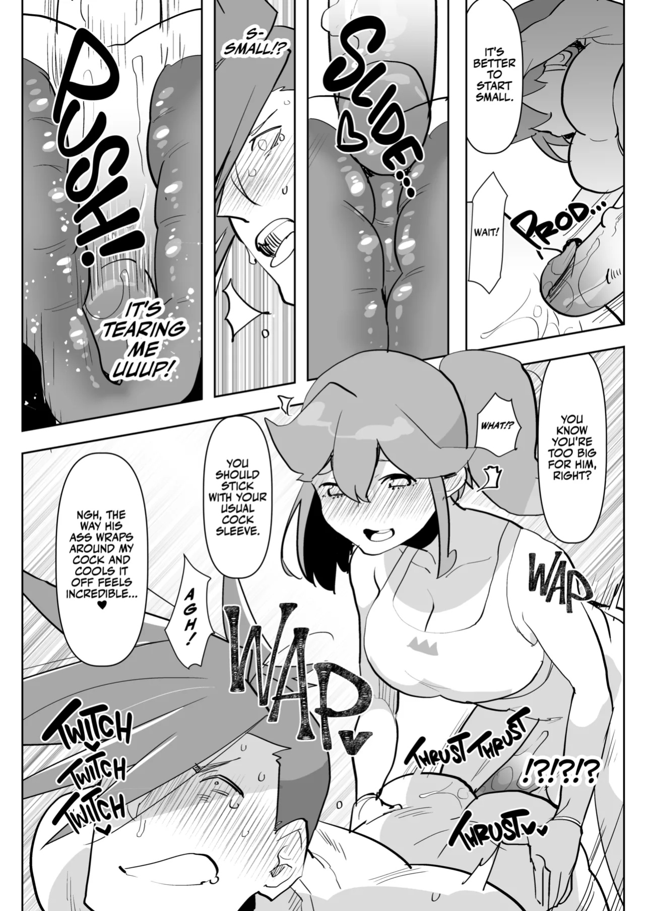 [Aimaitei (Aimaitei Umami)] Futanari x Otoko no Hon | Futa Extinguisher (Promare)