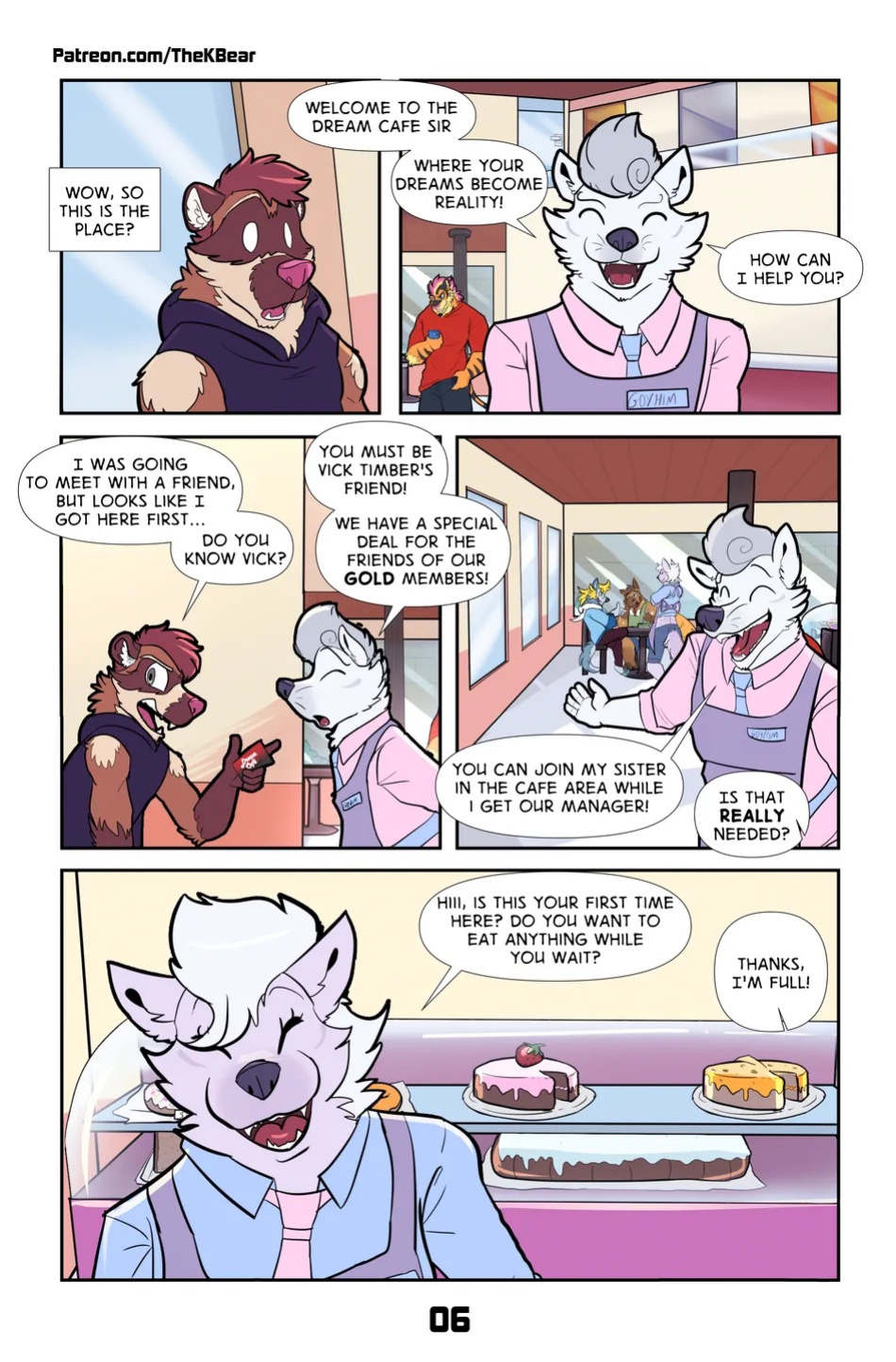 [TheKinkyBear] Dream Café Remastered [Eng]