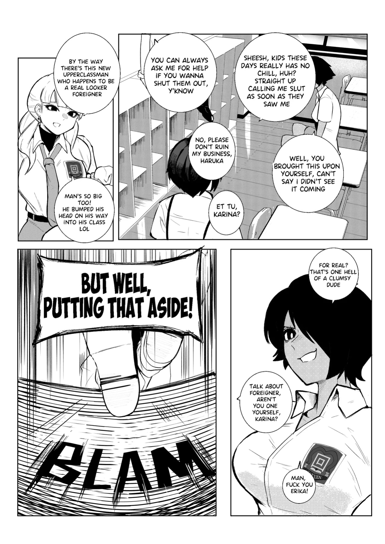 Erika Won't Back Down [Chapter 1]