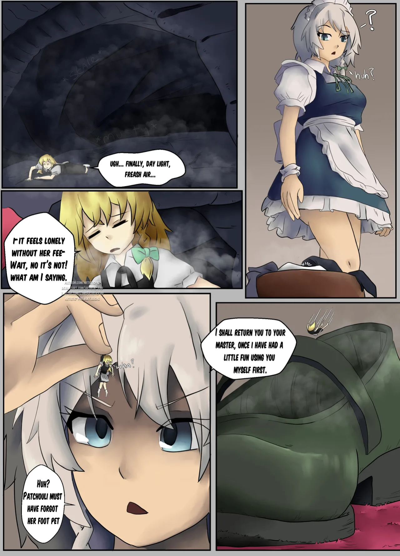 [Artistic-Pad] Touhou (Chapters 1 to 5)