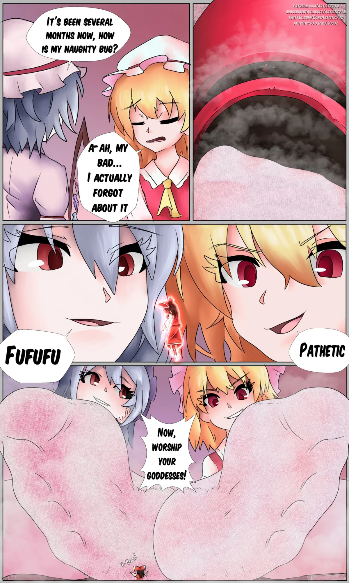 [Artistic-Pad] Touhou (Chapters 1 to 5)