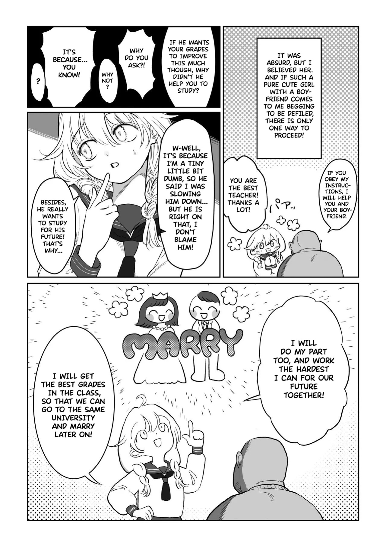[Original Rewrite] [Nanahara Mitsuru] Ojisan ga Muchikko ni Ecchi na Koto o Oshieru Hanashi Joukan An Old Man Teaching An Ignorant Girl All About Sex - First Part [Forbidden Eden]
