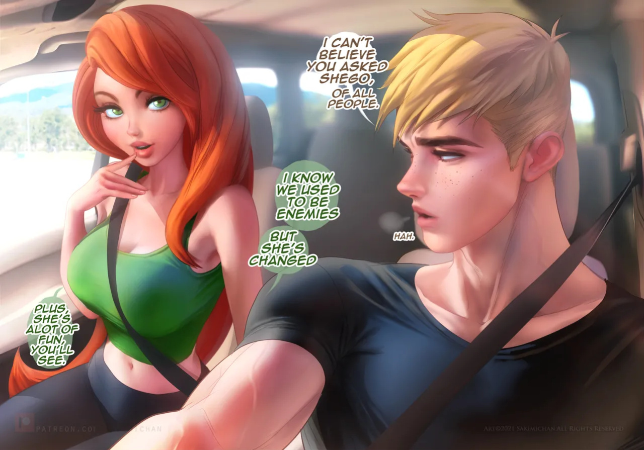 [Sakimichan] Distracted Girlfriend (Kim Possible)