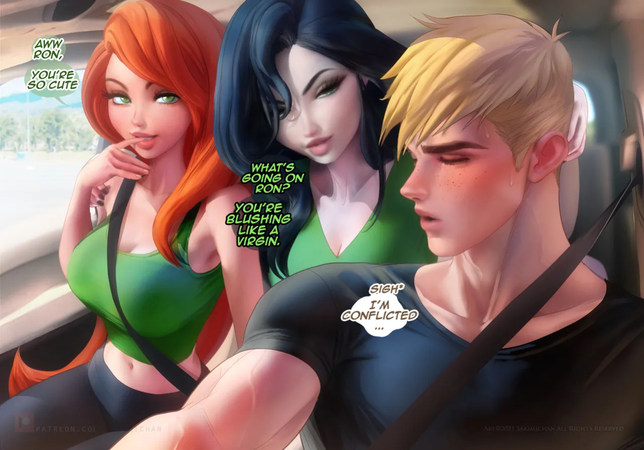 [Sakimichan] Distracted Girlfriend (Kim Possible)