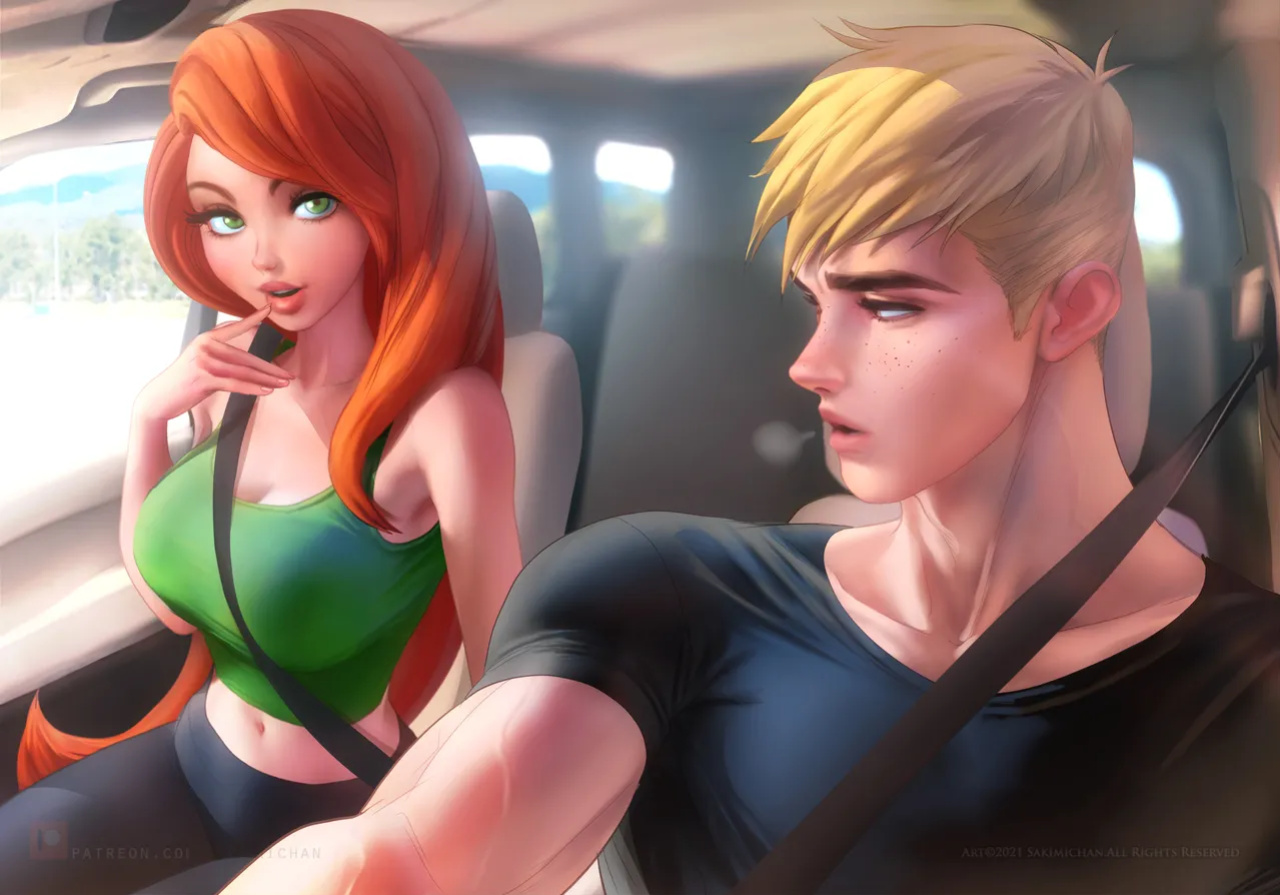[Sakimichan] Distracted Girlfriend (Kim Possible)