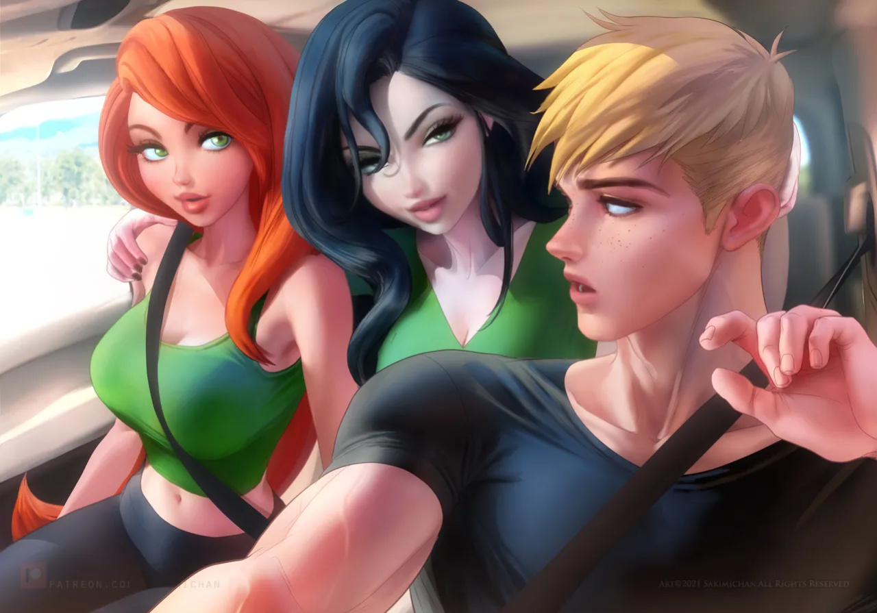 [Sakimichan] Distracted Girlfriend (Kim Possible)