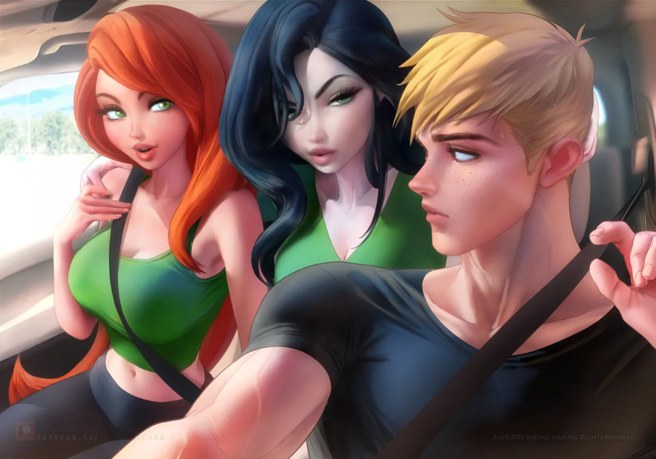 [Sakimichan] Distracted Girlfriend (Kim Possible)