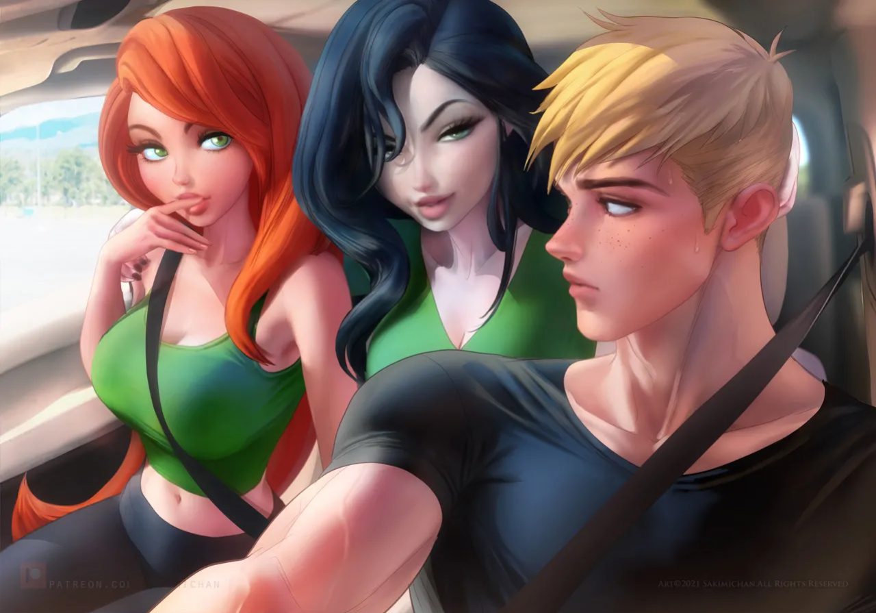 [Sakimichan] Distracted Girlfriend (Kim Possible)