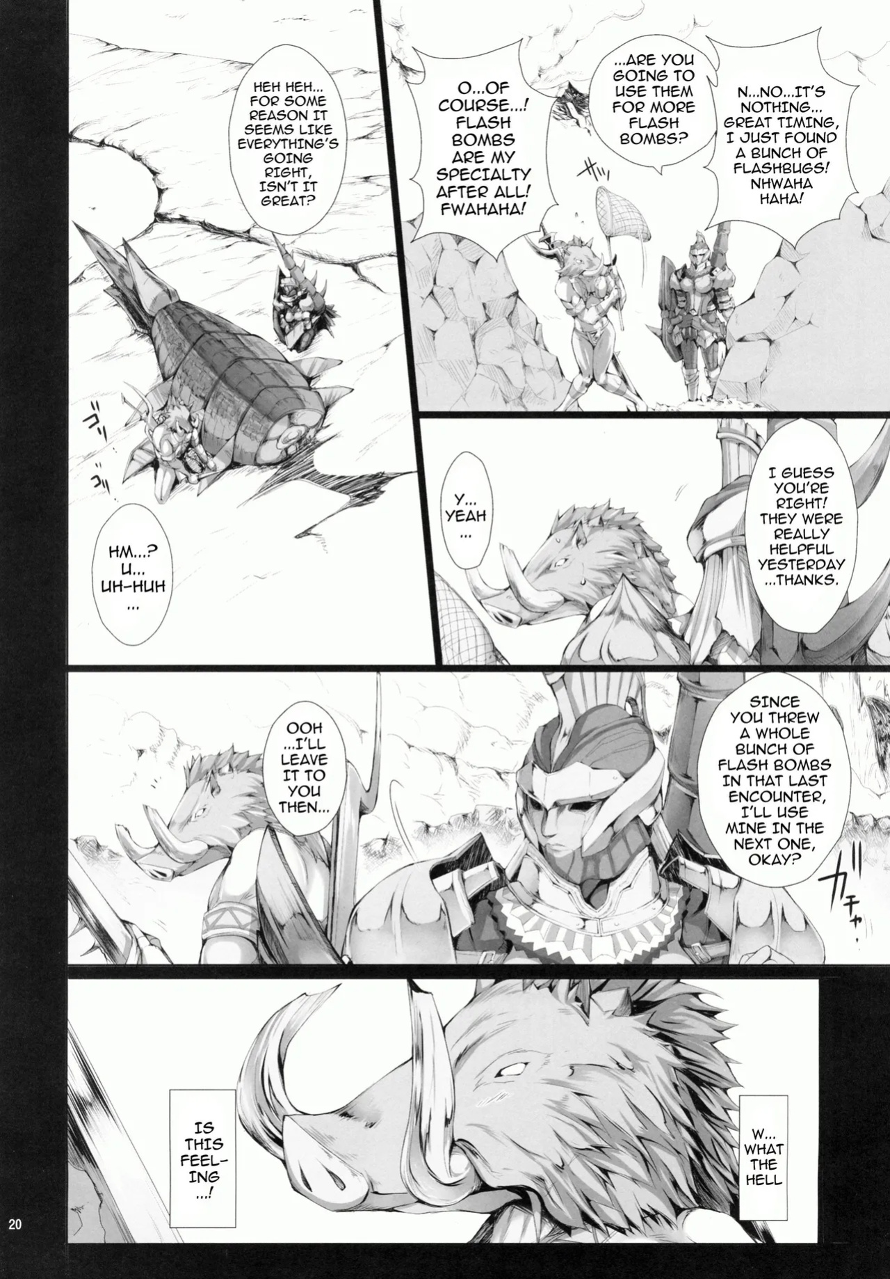 (C78) [UDON-YA (Kizuki Aruchu, ZAN)] MonHun no Erohon 9 (Monster Hunter)