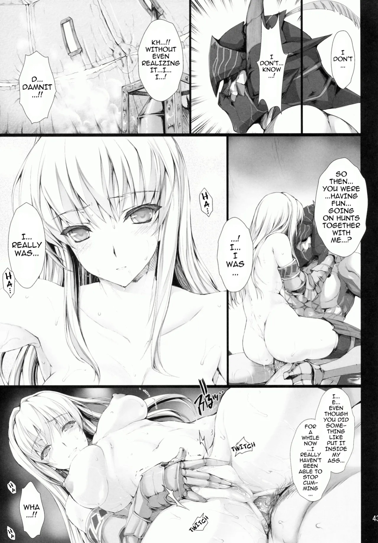 (C78) [UDON-YA (Kizuki Aruchu, ZAN)] MonHun no Erohon 9 (Monster Hunter)