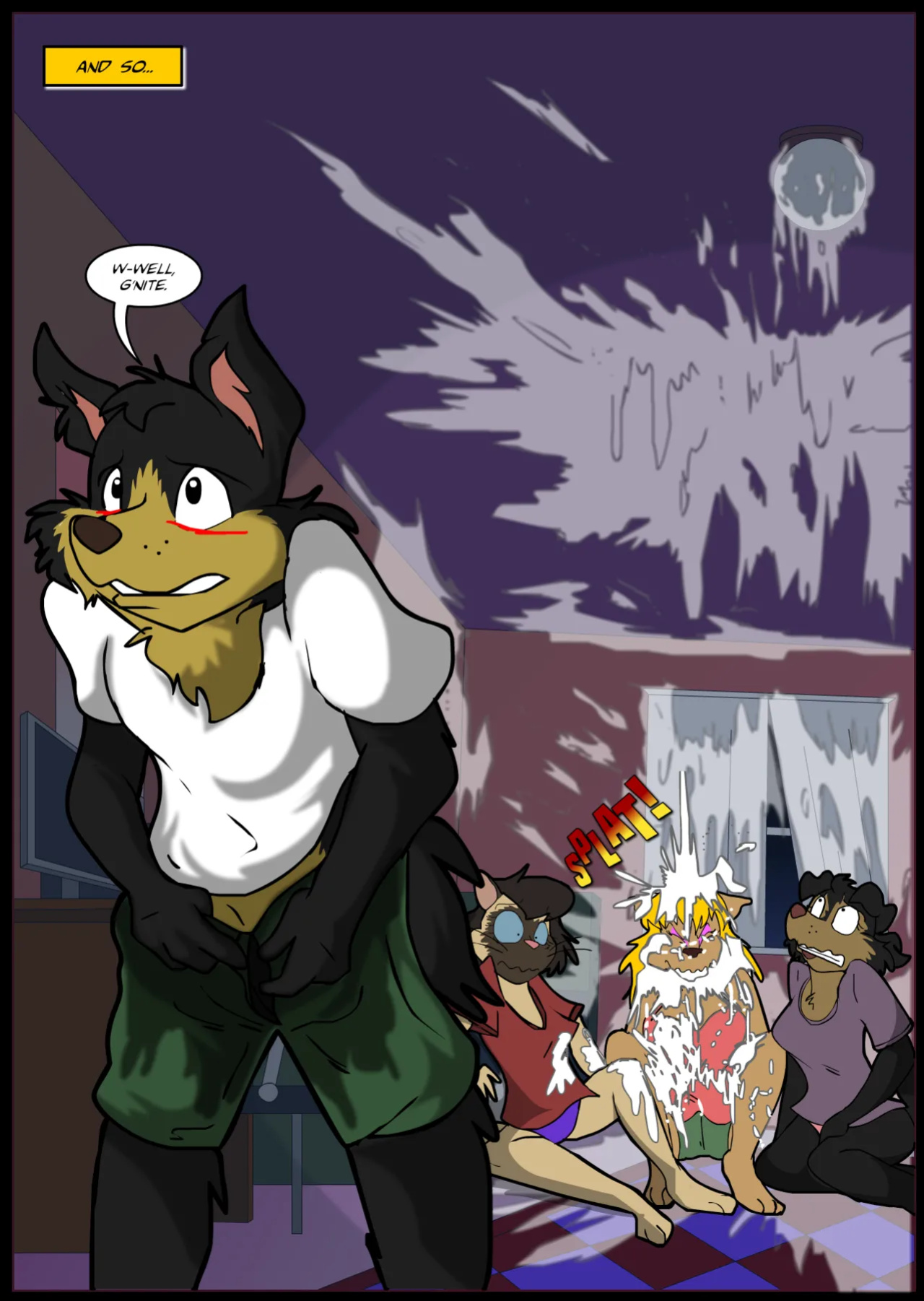 [CrazyassBeethoven (Ari-Dynamic)] Dante vs. The Sleepover
