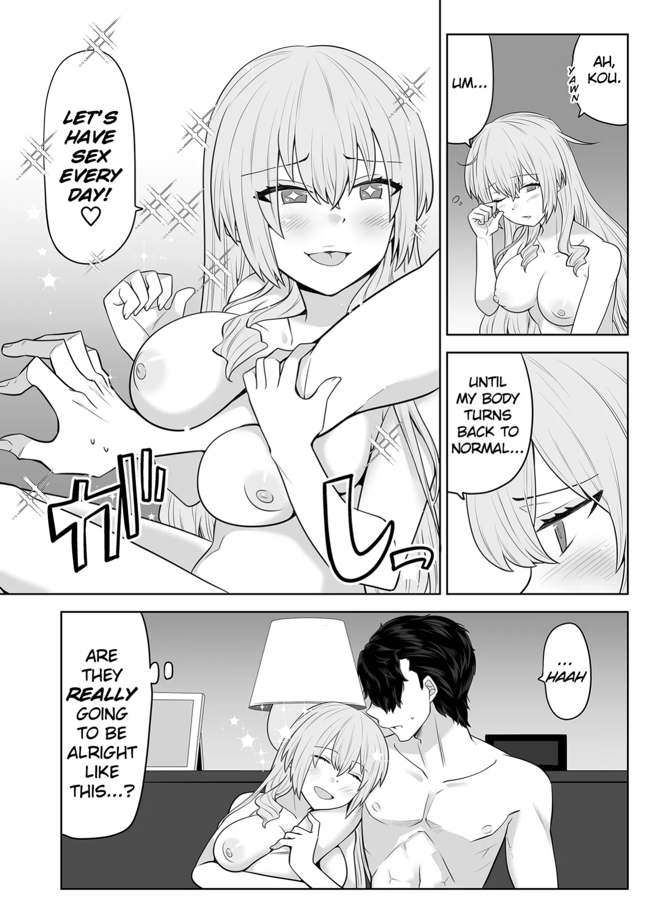 [Nanaten Manten (knsk)] TS Ojou-sama wa Shitsuji ni Osowaretai [TheFrogManScans]