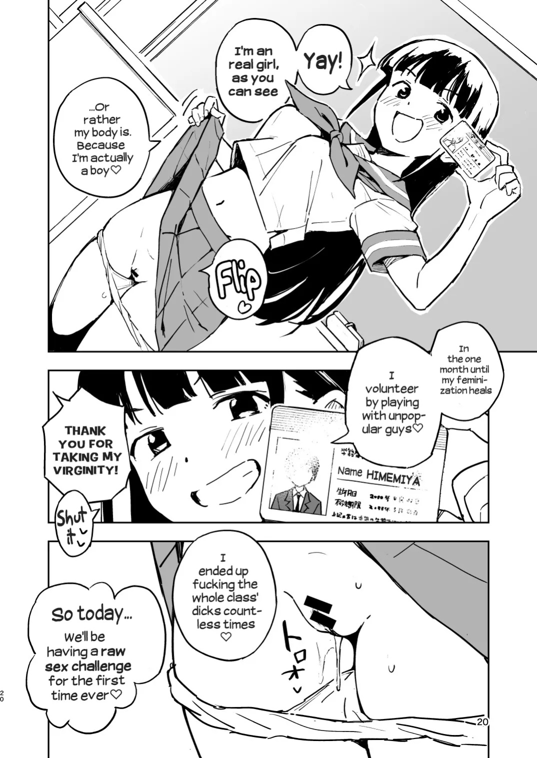 [Mirakoku (Yasumi Mirakichi)] 1-kagetsu Ninshin Shinakereba Otoko ni Modoreru Hanashi (3) | As Long As I Don't Get Pregnant for 1 Month, I'll Turn Back Into a Man (3) [Hikari no Kaze]