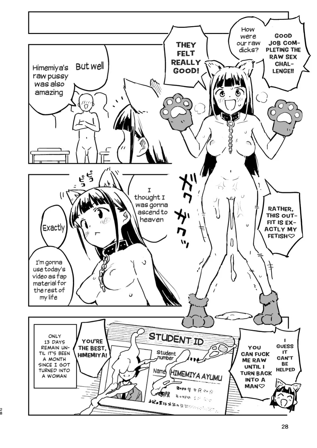 [Mirakoku (Yasumi Mirakichi)] 1-kagetsu Ninshin Shinakereba Otoko ni Modoreru Hanashi (3) | As Long As I Don't Get Pregnant for 1 Month, I'll Turn Back Into a Man (3) [Hikari no Kaze]