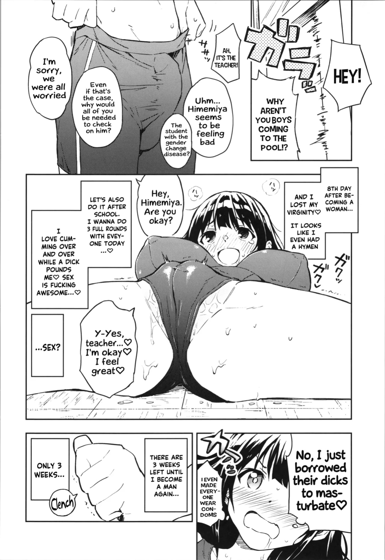 [Mirakoku (Yasumi Mirakichi)] 1-kagetsu Ninshin Shinakereba Otoko ni Modoreru Hanashi (1) | As Long As I Don't Get Pregnant for 1 Month, I'll Turn Back Into a Man (1) [Hikari no Kaze]