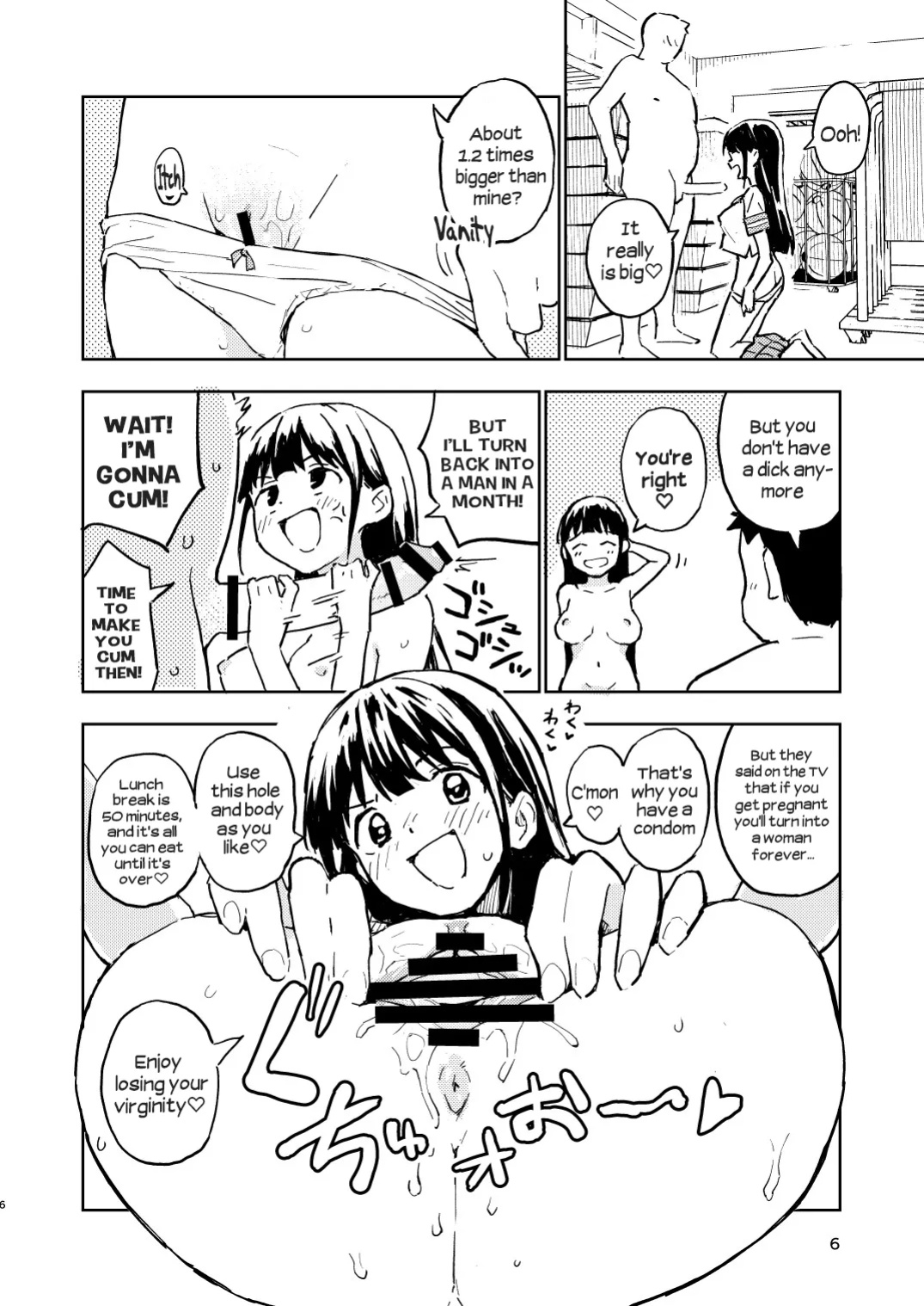 [Mirakoku (Yasumi Mirakichi)] 1-kagetsu Ninshin Shinakereba Otoko ni Modoreru Hanashi (2) | As Long As I Don't Get Pregnant for 1 Month, I'll Turn Back Into a Man (2) [Hikari no Kaze]