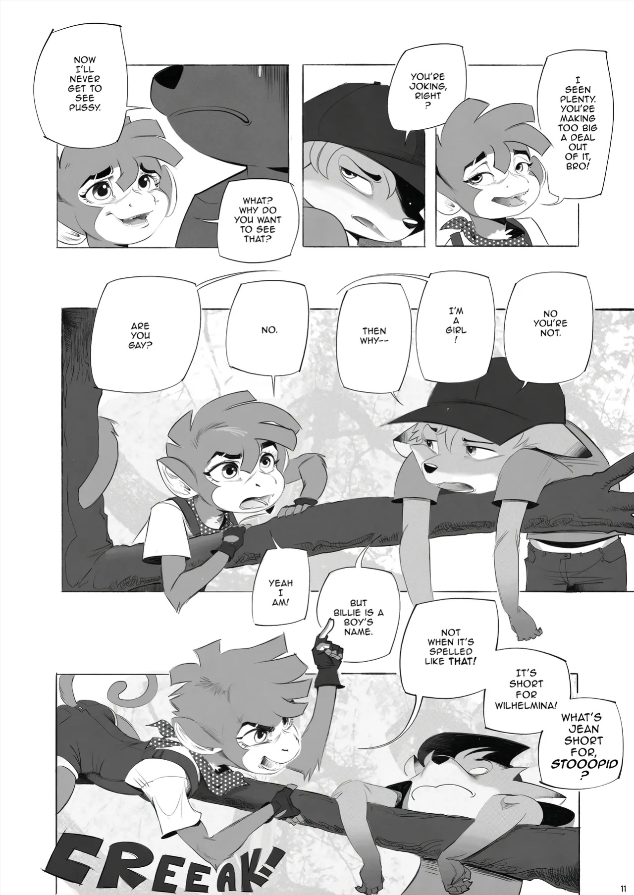 The Billie Jean Comic (Part 1&2)
