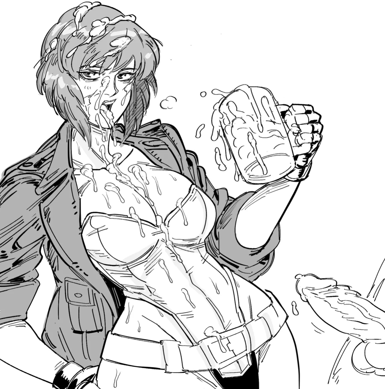[BB (Baalbuddy)] Motoko Hacked + Misc Ghost in the Shell pictures.
