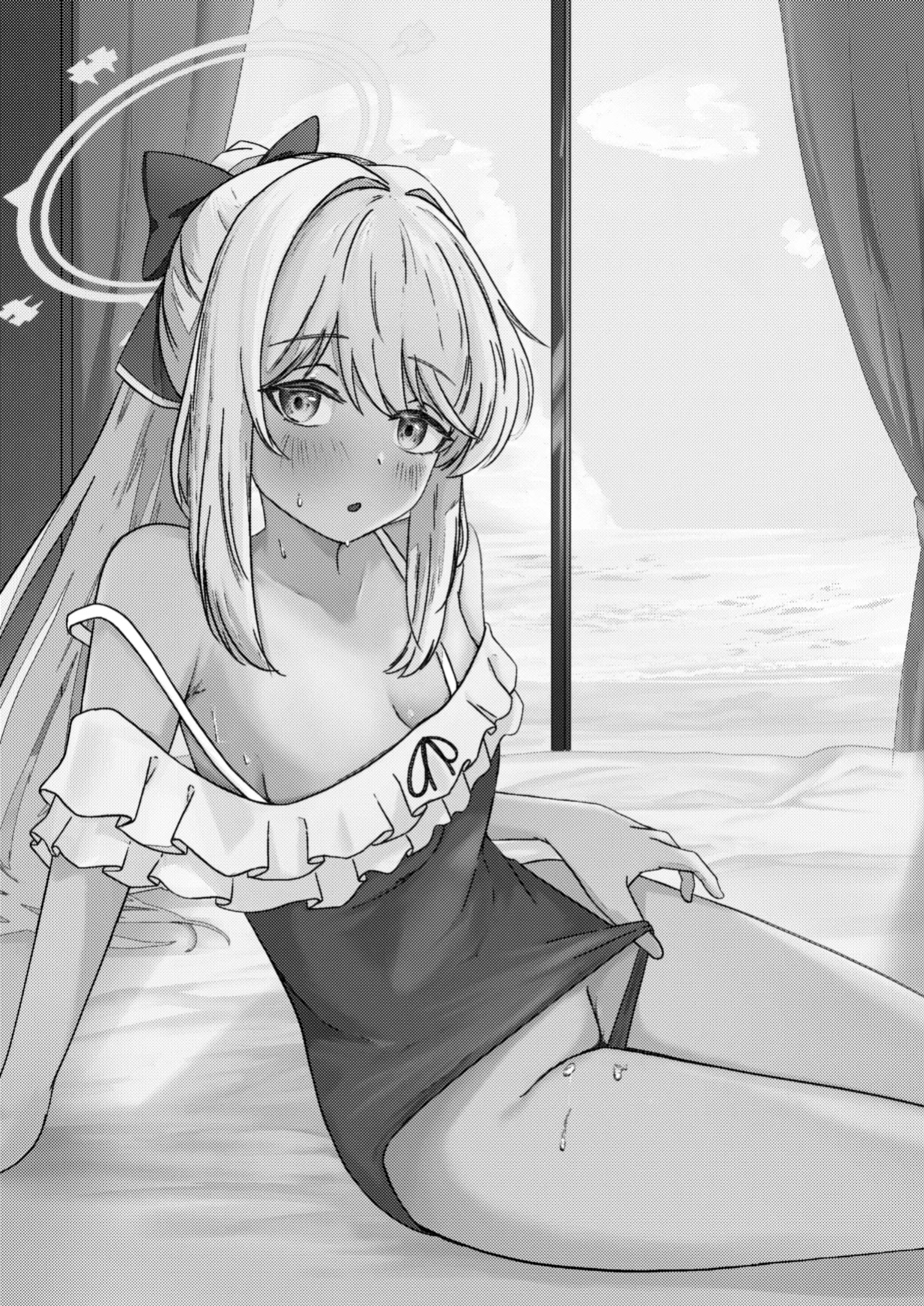 [For Us (Yonjiri)] Usagi no Senobi || A Rabbit's Growth (Blue Archive)
