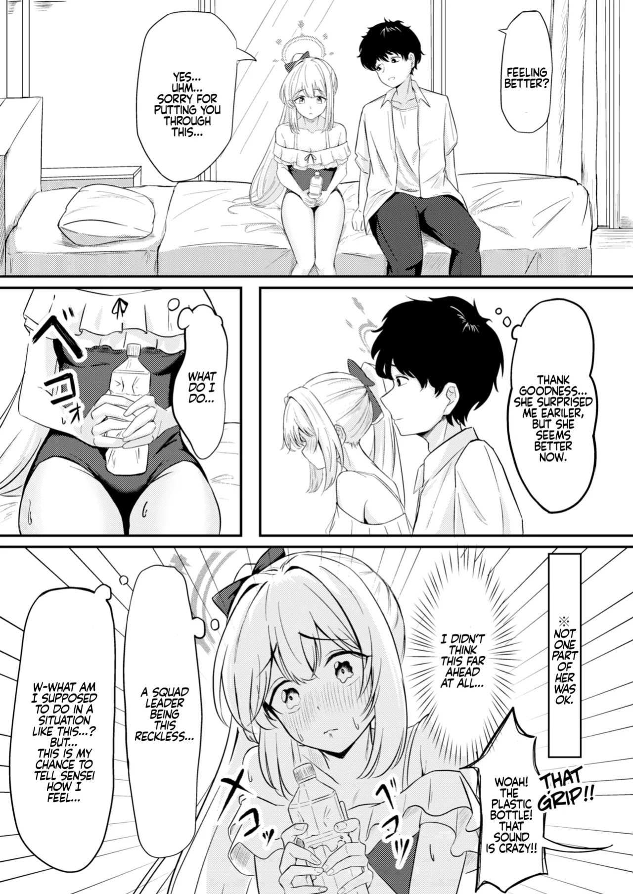 [For Us (Yonjiri)] Usagi no Senobi || A Rabbit's Growth (Blue Archive)