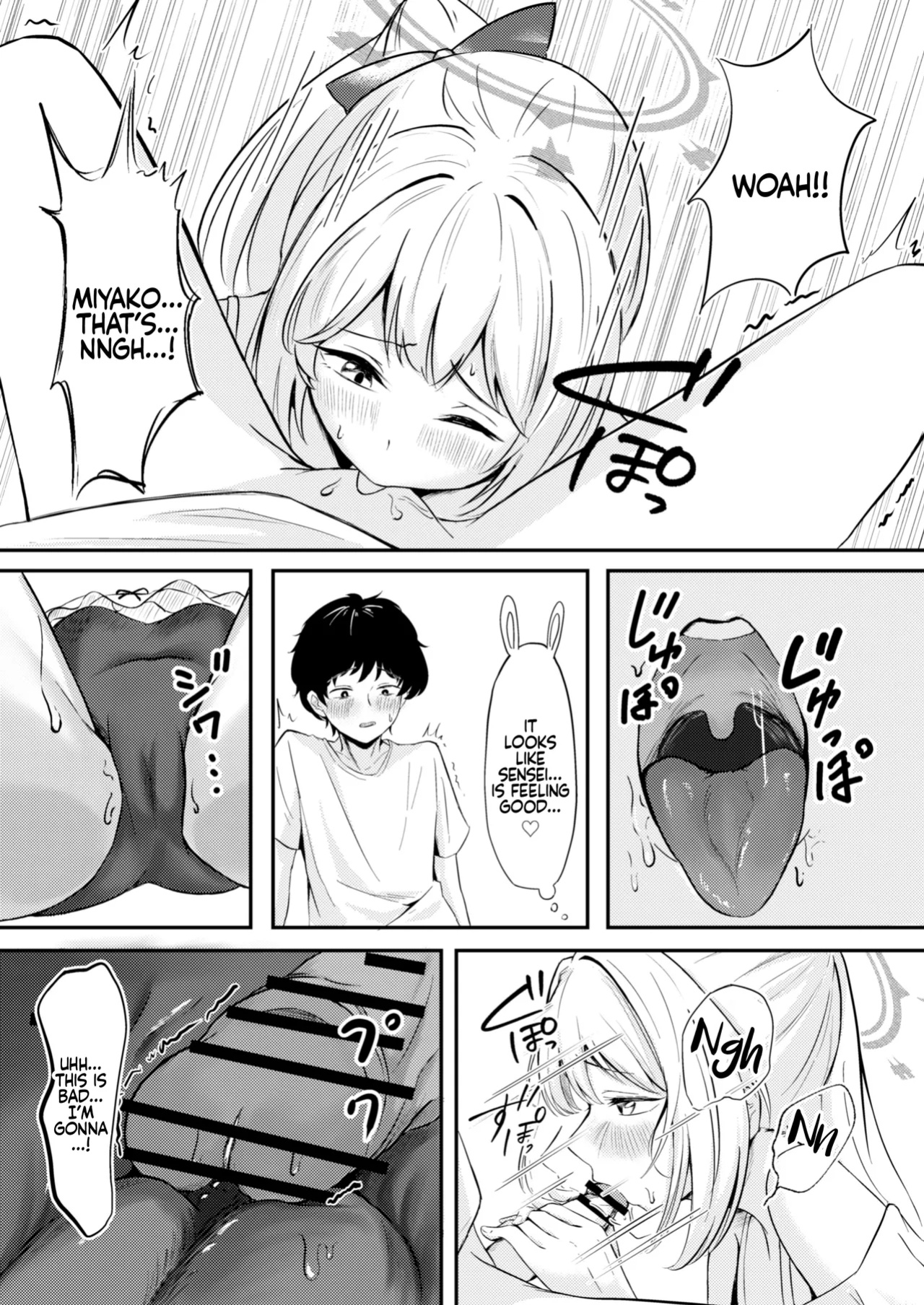 [For Us (Yonjiri)] Usagi no Senobi || A Rabbit's Growth (Blue Archive)
