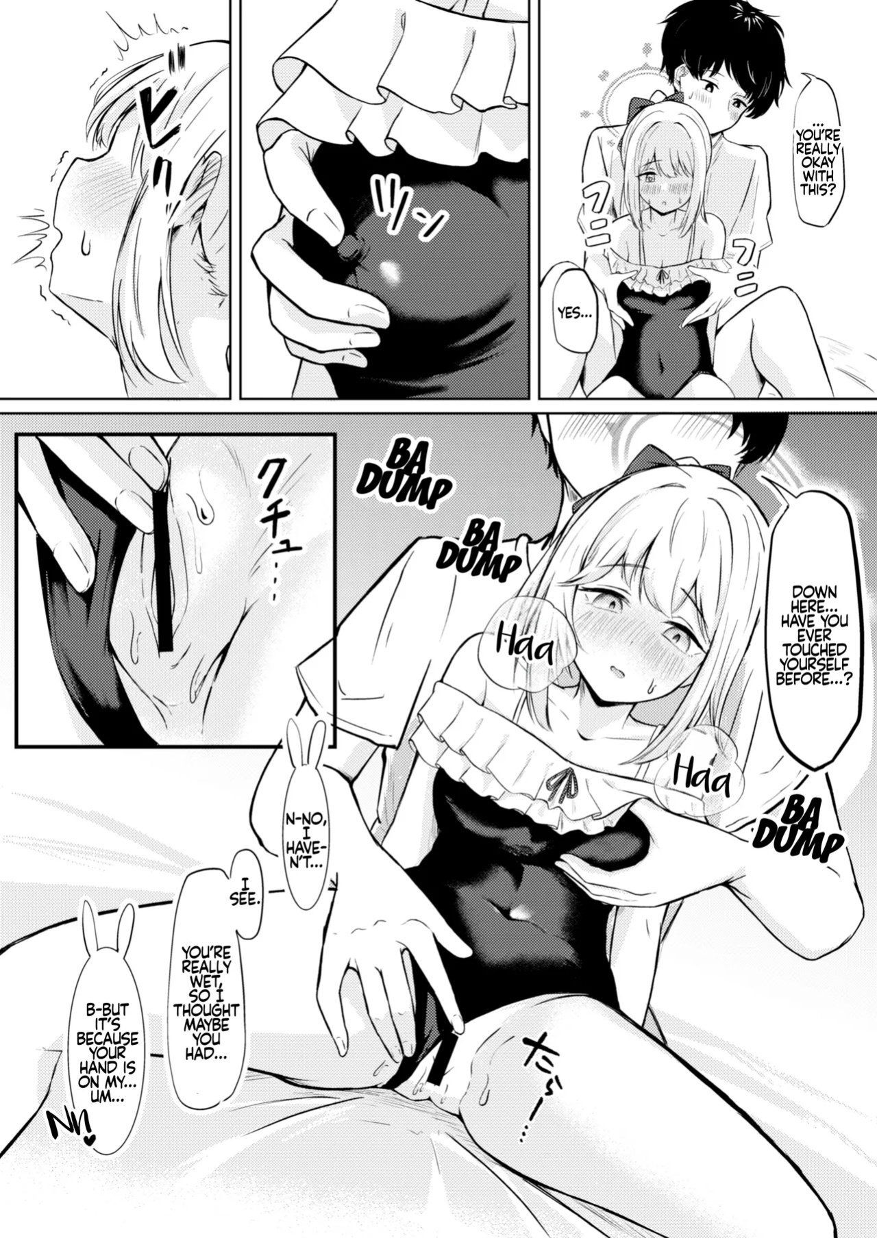 [For Us (Yonjiri)] Usagi no Senobi || A Rabbit's Growth (Blue Archive)