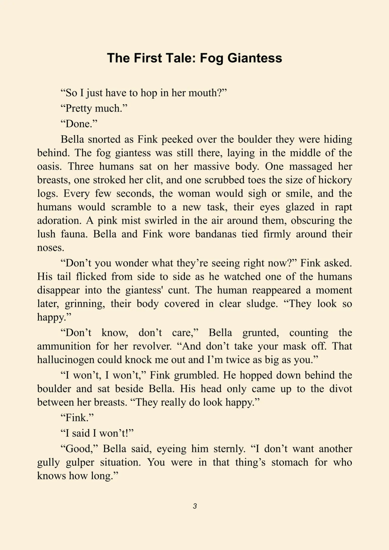 Fink's guide to predators 1