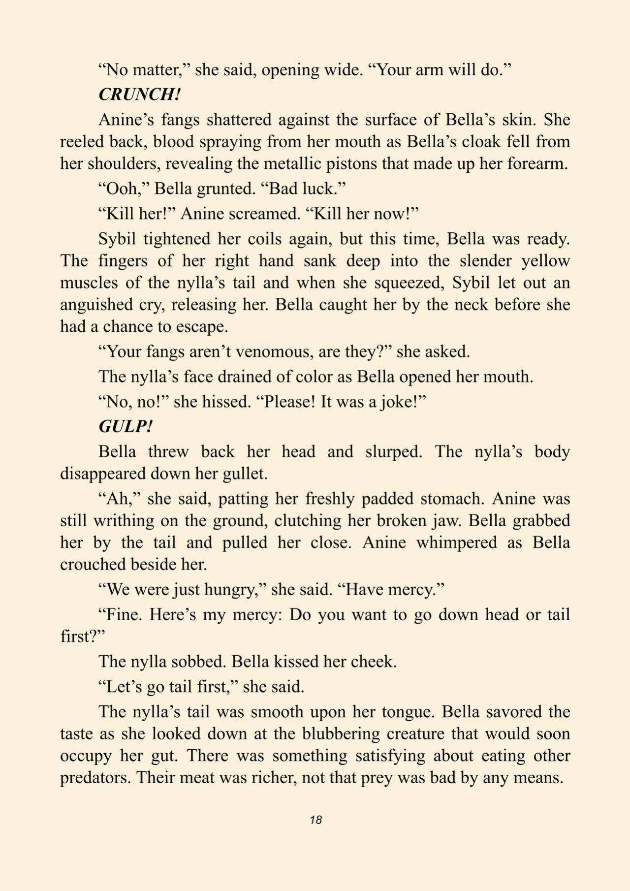 Fink's guide to predators 1
