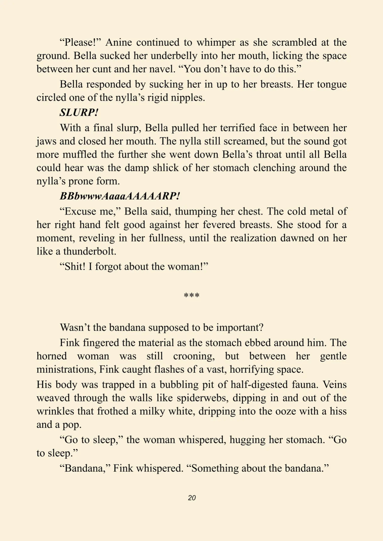 Fink's guide to predators 1