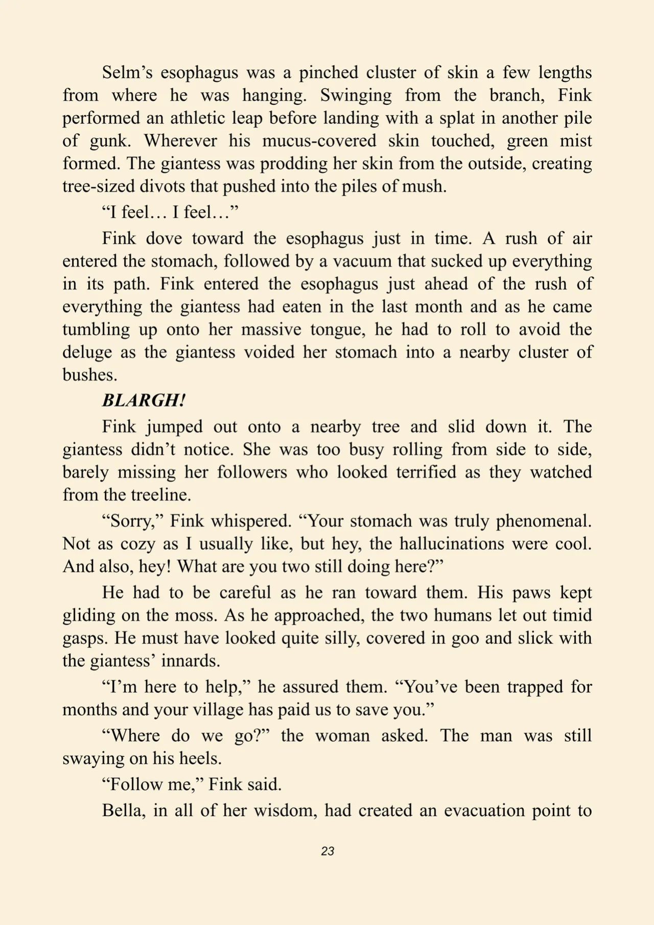 Fink's guide to predators 1
