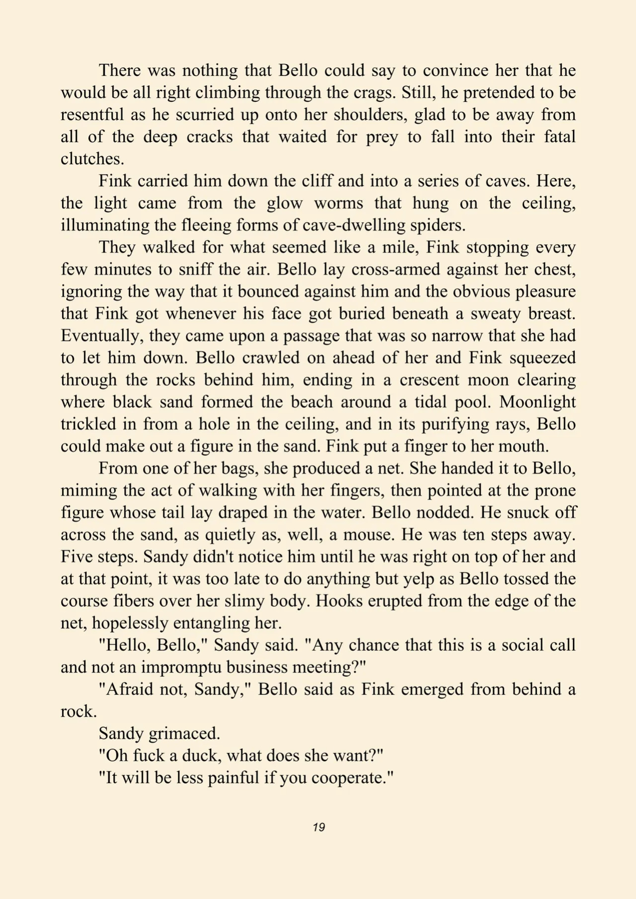 Fink's guide to prey